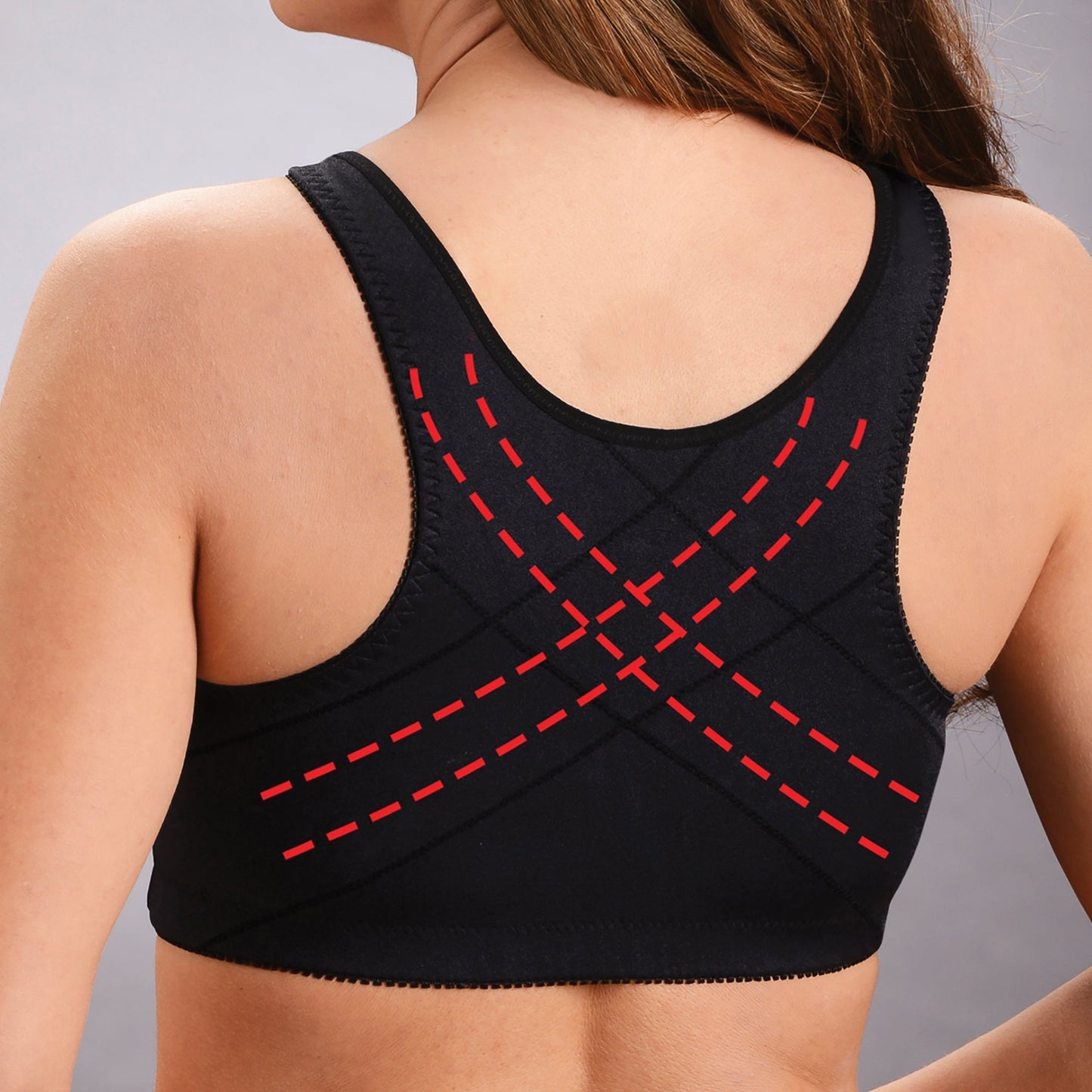 Front Hooks And Stretch-Lace – ALL IN ONE BRA