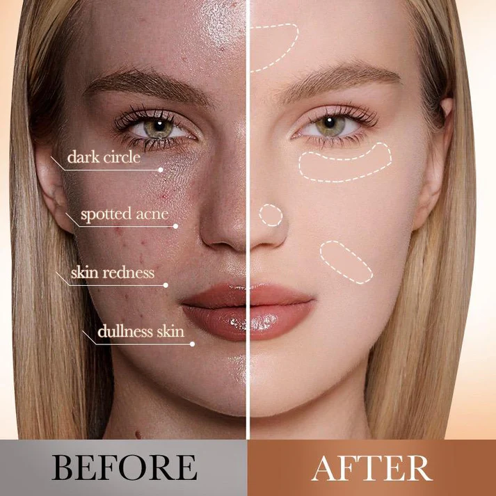 ✨Buy 1 Get 1 Free ✨2 in 1 air cushion bb cream Double-layer concealer  filler-type foundation - 24-hour long-lasting